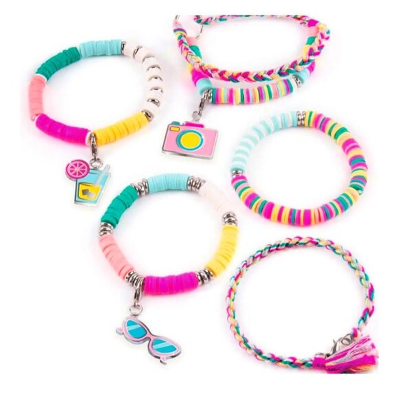 Make It Real Bracelet Making Kit With Beads & Charms 3336 PCS For Kids Ages 8+ D - Picture 3 of 6